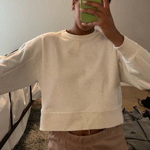 Nike cropped sweatshirt
